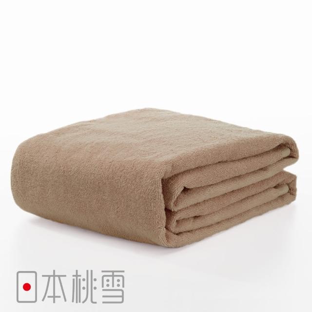 【日本桃雪】日本製原裝進口飯店超大浴巾(淺咖啡色  鈴木太太公司貨)