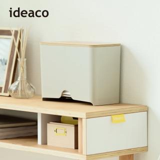 【日本ideaco】原木蓋口罩收納抽取盒