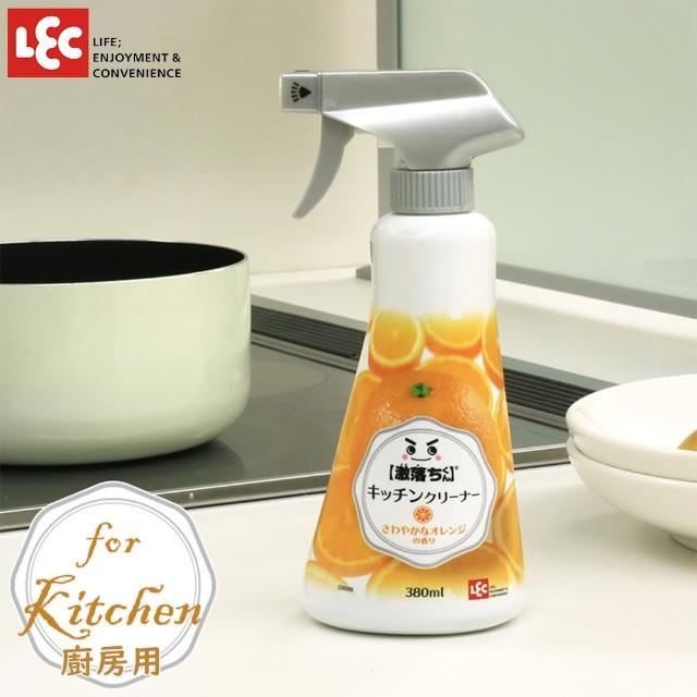 【LEC】激落廚房用泡沫型清潔劑380ml(柑橘香氣)