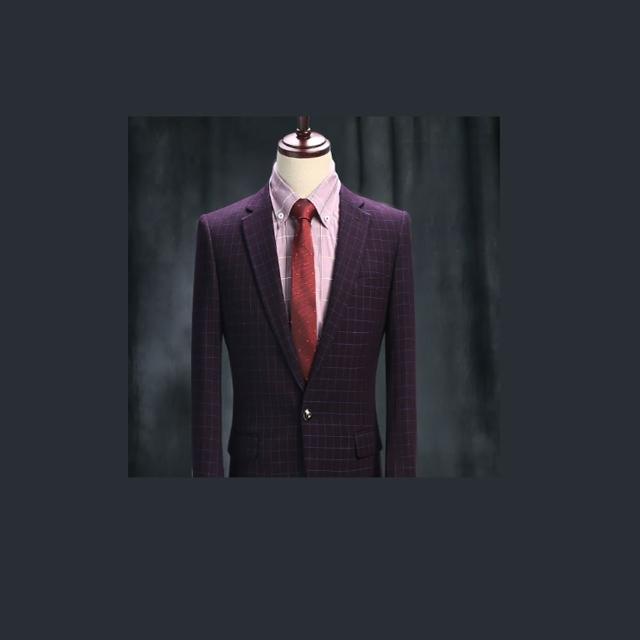 【拉福】領帶6cm中窄版領帶手打領帶(紅紋)