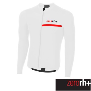 【ZeroRH+】義大利 Prime 男仕專業長袖自行車衣(白色 ECU0505_003)