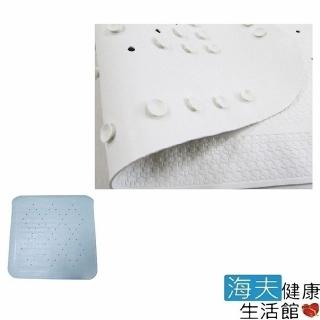 【海夫健康生活館】正方形浴室止滑墊 密集吸盤式 台灣製 雙包裝(FR-814)