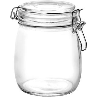 【IBILI】扣式密封玻璃罐 540ml(保鮮罐 咖啡罐 收納罐 零食罐 儲物罐)