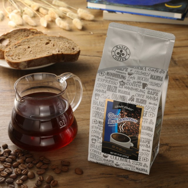 【NANFE 南菲咖啡】精品咖啡豆 綜合藍山 淺焙鮮烘 二次烘焙 2包組(半磅227gx1包)