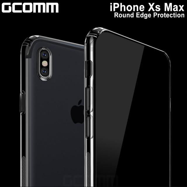 【GCOMM】iPhone XS Max Round Edge Protection 清透圓角防滑邊保護殼 清透明(iPhone XS Max)