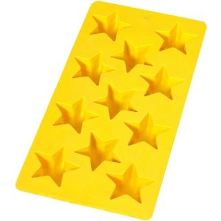 【LEKUE】11格星星製冰盒 黃(冰塊盒 冰塊模 冰模 冰格)