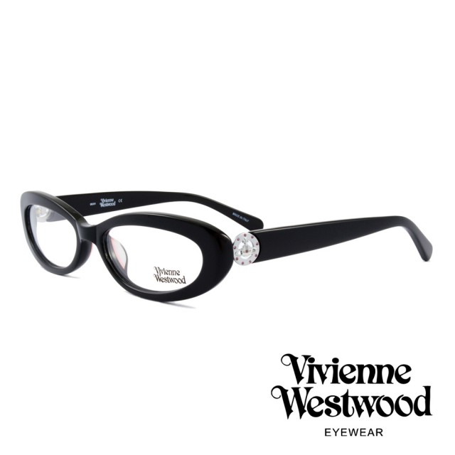 【Vivienne Westwood】英國薇薇安魏斯伍德★英倫龐克風光學眼鏡(黑  VW153M03)