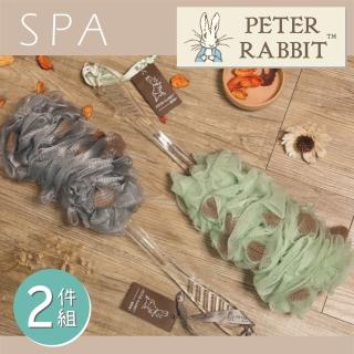【PETER RABBIT 比得兔】SPA潔膚沐浴刷2入組(專櫃精品)