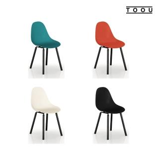 【YOI傢俱】義大利TOOU品牌 坎帕休閒椅-黑色橡木椅腳 8色可選(YPM-151101)