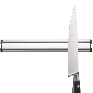 【KitchenCraft】亮銀磁吸刀架 30cm(刀座 刀具收納)