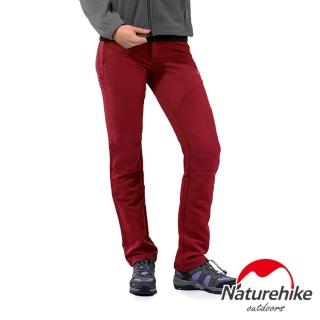 【Naturehike】3D剪裁彈力衝鋒褲/保暖機能褲(女款-磚紅)