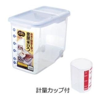 【日本ASVEL】密封米箱-12kg