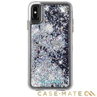 【美國 CASE-MATE】iPhone XS Max Waterfall(亮粉瀑布防摔手機保護殼 - 彩虹)