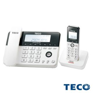 【TECO 東元】2.4G數位無線子母電話機 子母機 親子機(XYFXC081W)