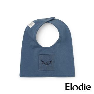 【ELODIE DETAILS】有機棉口水巾圍兜(威尼獅 Tender Blue)
