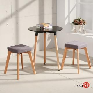 【LOGIS】LOGIS邏爵- 現代摩登方形椅凳(餐椅/休閒椅/書桌椅/北歐風)