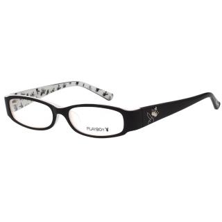 【PLAYBOY】時尚光學眼鏡PB85038(黑色)