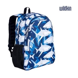 【Wildkin】兒童後背包/雙層式便利書包(14700鯊魚家族)