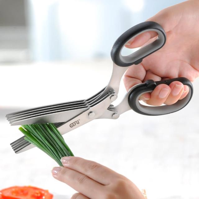 【GEFU】不鏽鋼香草剪刀 青蔥剪刀 料理剪刀(平輸品)
