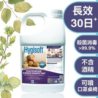 【芬蘭Hygisoft 科威】多用途表面殺菌消毒噴霧 - 4L(媽媽推薦 防蹣防霉 遠離過敏)