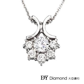 【DY Diamond 大亞鑽石】18K金 0.20克拉 時尚鑽墜