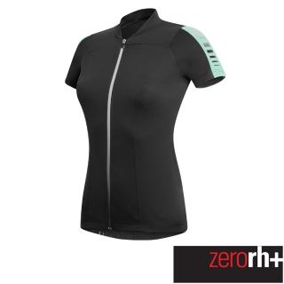 【ZeroRH+】義大利 SPIRIT 女仕專業自行車衣(黑/綠 ECD0256_968)