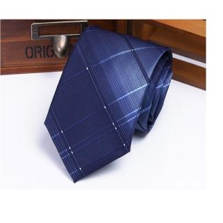 【拉福】領帶8cm寬版領帶手打領帶(漸變藍)