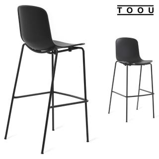 【YOI傢俱】義大利TOOU品牌 HOLI系列 漢斯高腳椅76公分 4色可選 平面椅背(YPM-161107)