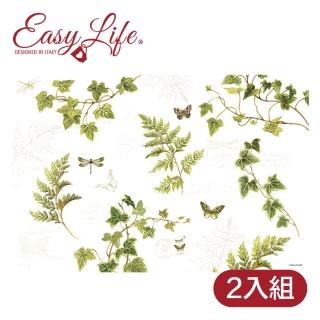 【Easy Life】義大利餐墊2入組-藤與蕨(餐桌佈置)