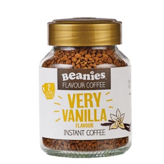 即期品【即期品-Beanies】香草風味即溶咖啡 50g(有效期限2024/12/17)