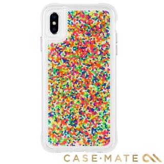 【美國 CASE-MATE】iPhone XS Max Sprinkles(繽紛彩虹糖防摔手機保護殼)