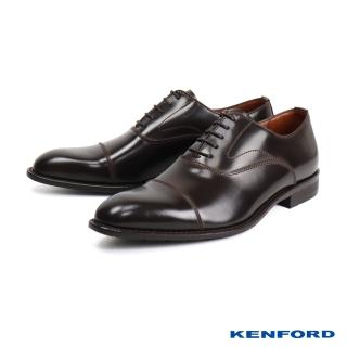 【KENFORD】百搭紳士商務橫飾牛津鞋 深棕色(KB48-DBR)