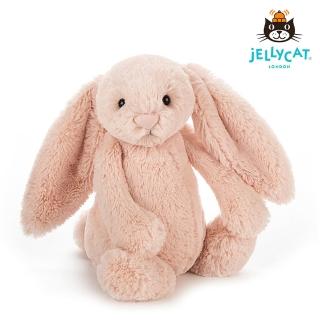 【JELLYCAT】31公分 馬卡龍粉/蜜桃粉兔(Bashful Blush Bunny)