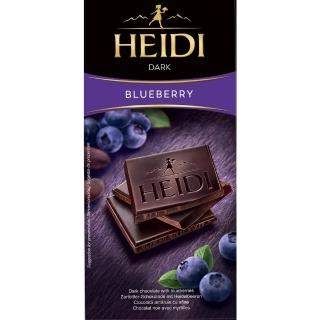 即期品【即期品】瑞士赫蒂 藍莓黑巧克力80g(賞味期限:2024/08/31)