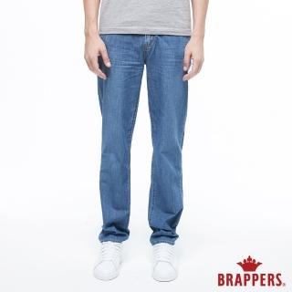【BRAPPERS】男款 HG-高腰系列-高腰全棉直筒褲(淺藍)
