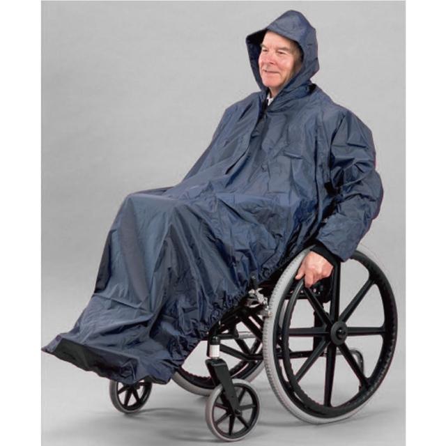 【感恩使者】輪椅用雨衣 ZHCN1732(有袖設計 外出更方便)
