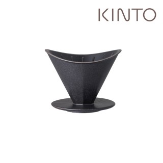 【Kinto】OCT八角陶瓷濾杯-2杯-黑
