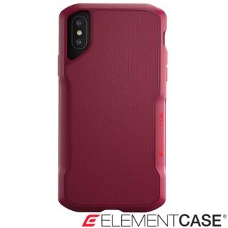 【美國 Element Case】iPhone XS Max Shadow(流線手感防摔殼 - 紅)
