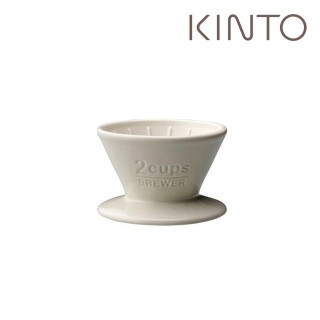 【Kinto】SCS陶瓷濾杯2杯-白