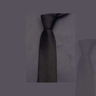 【拉福】經典款拉鍊領帶窄版領帶5CM領帶(兒童黑色)