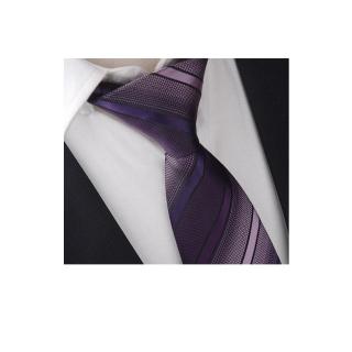 【拉福】領帶8cm寬版領帶手打領帶(漸層紫)