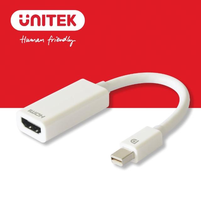 【UNITEK】Mini DP轉HDMI轉換器 4K Y-6331(轉接)