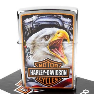 【Zippo】美系~哈雷~Harley-Davidson Mazzi-老鷹圖案打火機