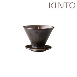 【Kinto】SCS陶瓷濾杯4杯-金屬黑