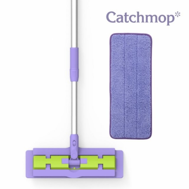 【Catchmop】多用途神奇拖把組合(有效除頑垢、硬化灰塵、水垢)