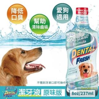【美國潔牙白Dental Fresh】一般版潔牙液 237ml(2入組)