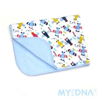 【MY+DNA熊本部】純棉柔感隔尿墊M(藍色飛機A0079-05-04)