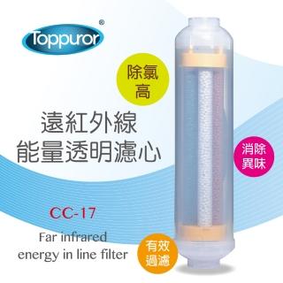 【Toppuror 泰浦樂】透明遠紅外線礦物能量濾心 CC-17(適用RO逆滲透純水機最後一道)