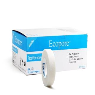 【Ecopore】透氣膠帶-白 0.5吋(衛部醫器陸輸壹字第002704號)