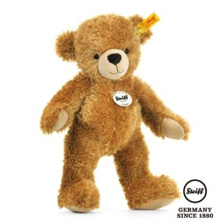【STEIFF德國金耳釦泰迪熊】Happy Teddy Bear 快樂小熊(經典泰迪熊_黃標)